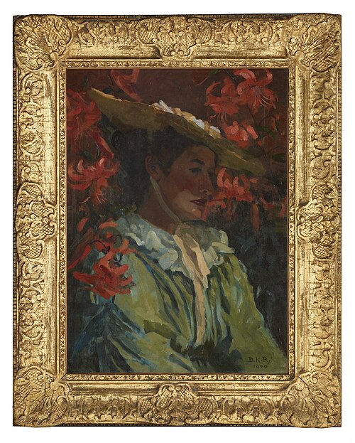 Lady of the Lillies, 1900, Dorothy Kate Richmond