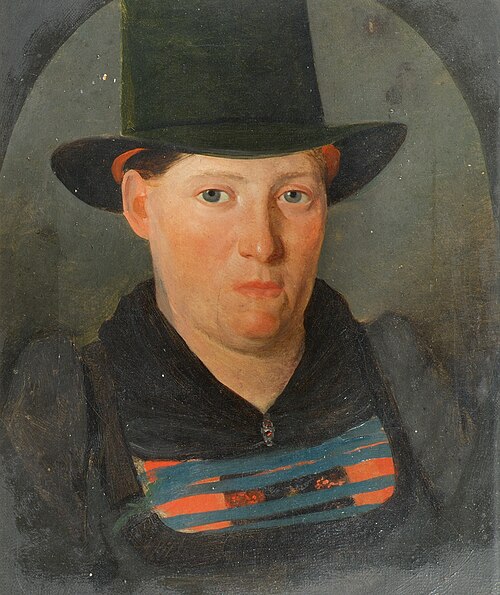 Porträt einer Bäuerin, 1826, Franz Gasser