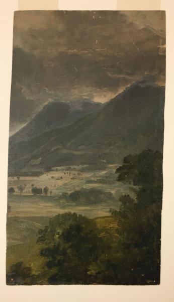 Landscape: A Valley and Mountains Catskill, New York, , Asher Brown Durand