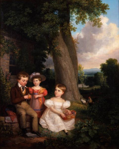 The Durand Children, 1832, Asher Brown Durand