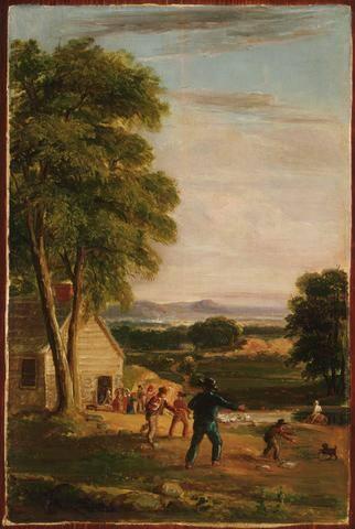 School Let Out, 1836, Asher Brown Durand