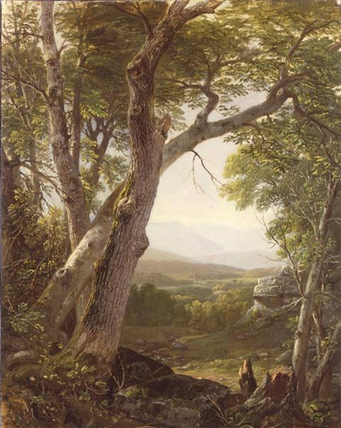 Shandaken Range, Kingston, New York, 1854, Asher Brown Durand