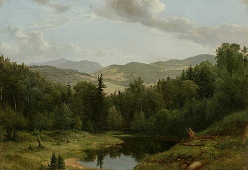 View in New Hampshire, 1856, Asher Brown Durand