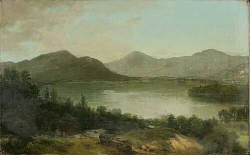 Lake George, New York, 1867, Asher Brown Durand