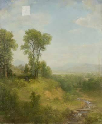 Study for "June", 1870, Asher Brown Durand