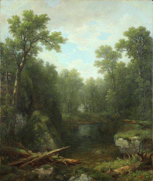 Chapel Pond Brook, Keene Flats, Adirondack Mountains, New York, 1870, Asher Brown Durand