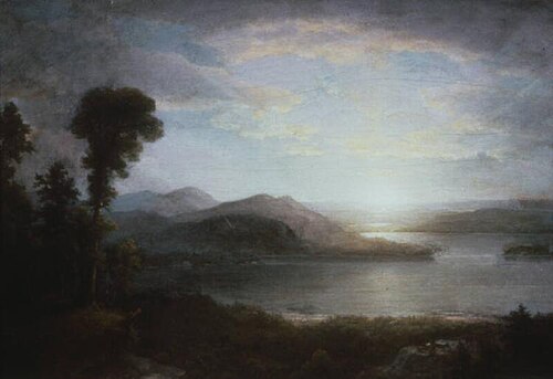 Sunset: Souvenir of the Adirondacks, 1878, Asher Brown Durand