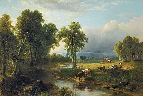 Haymaking, 1854, Asher Brown Durand