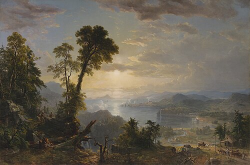 Progress (The Advance of Civilization), 1853, Asher Brown Durand