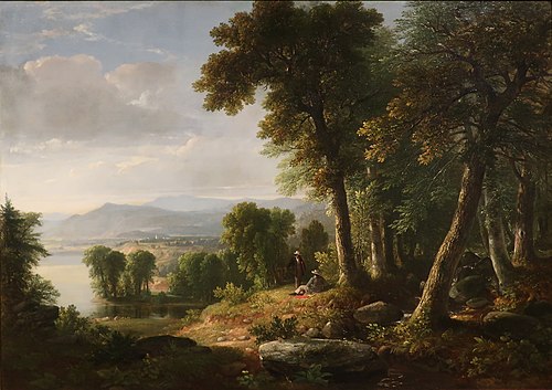 Paysage (NAD), 1850, Asher Brown Durand