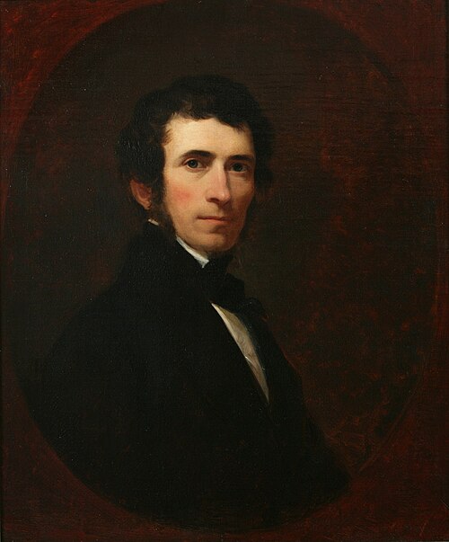 Self-Portrait, 1835, Asher Brown Durand