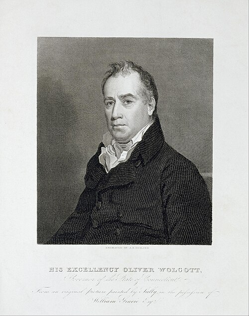His Excellency Oliver Wolcott, Governor of the State of Connecticutt, 1820, Asher Brown Durand
