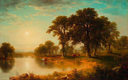 Summer Afternoon, 1865, Asher Brown Durand