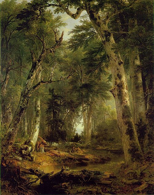 In the Woods, 1855, Asher Brown Durand