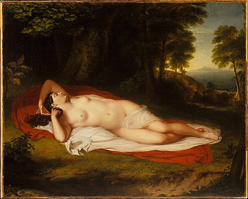 Ariadne, 1831, Asher Brown Durand