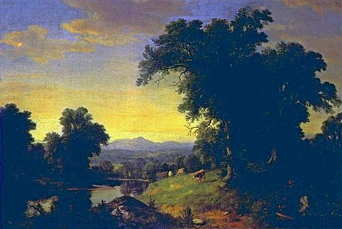 A Pastoral Scene, 1858, Asher Brown Durand