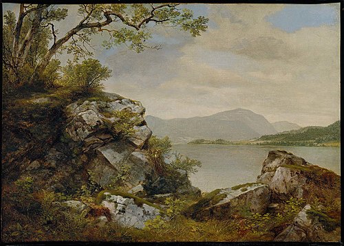 Lake George, New York, 1860, Asher Brown Durand