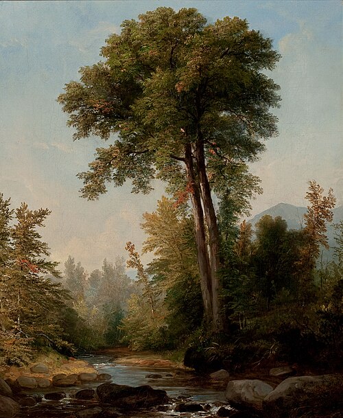 A Natural Monarch, 1853, Asher Brown Durand