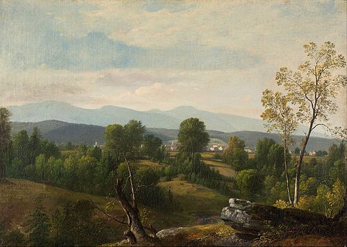 A View of the Valley, 1850, Asher Brown Durand