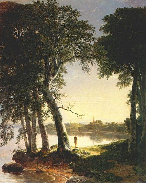Early Morning at Cold Spring, 1850, Asher Brown Durand