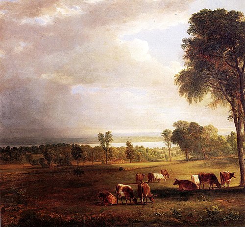 Gathering Storm, 1837, Asher Brown Durand