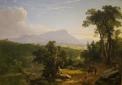 Landscape-Composition: In the Catskills, 1848, Asher Brown Durand