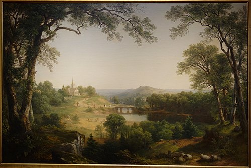 Sunday Morning, 1860, Asher Brown Durand