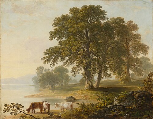 Study for Summer Afternoon, 1865, Asher Brown Durand