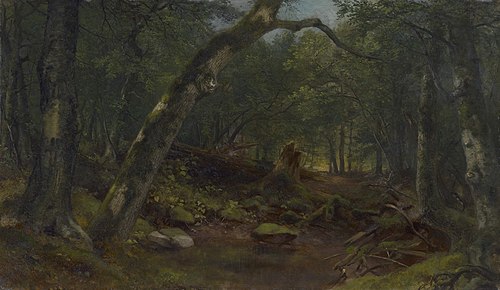 Artists’ Lane after a Shower, 1864, Asher Brown Durand