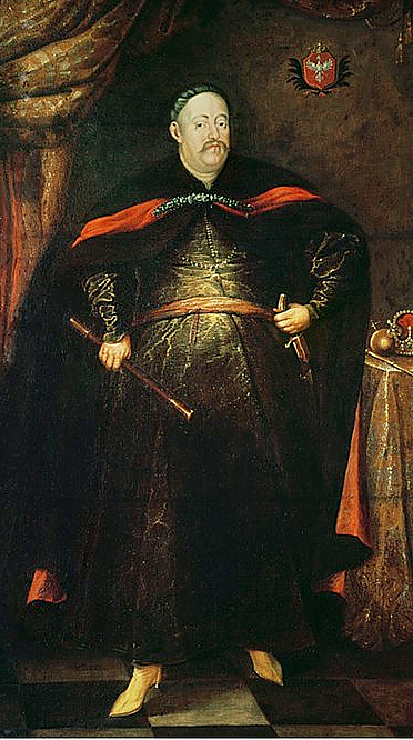 Portrait de Jean III Sobieski., 1677, Jan Tricius