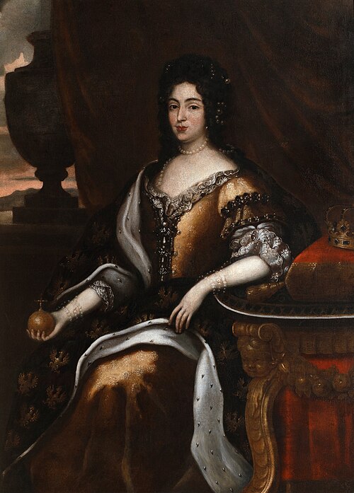Marie Casimire Louise de La Grange d'Arquien, 1676, Jan Tricius