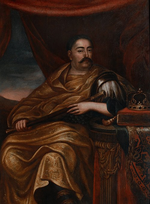 Portrait of John III Sobieski, 1676, Jan Tricius