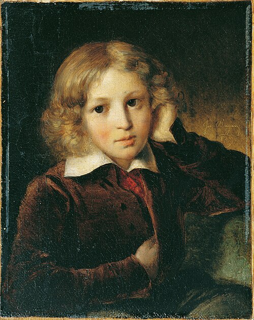 Portrait of a Boy, 1829, Josef Bayer