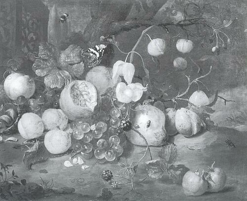 Still Life with Fruit, 1703, Jan Mortel