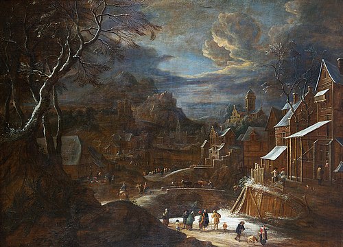 Paysage, 1691, Theodore van Heil