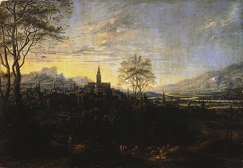 View of Brussels, 1681, Theodore van Heil