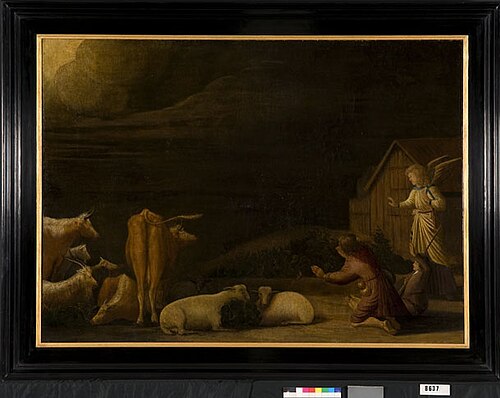The annunciation to the shepherds, 1670, Dirck Wijntrack