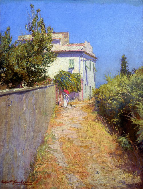 The Benvenuti House, 1915, Raffaello Gambogi
