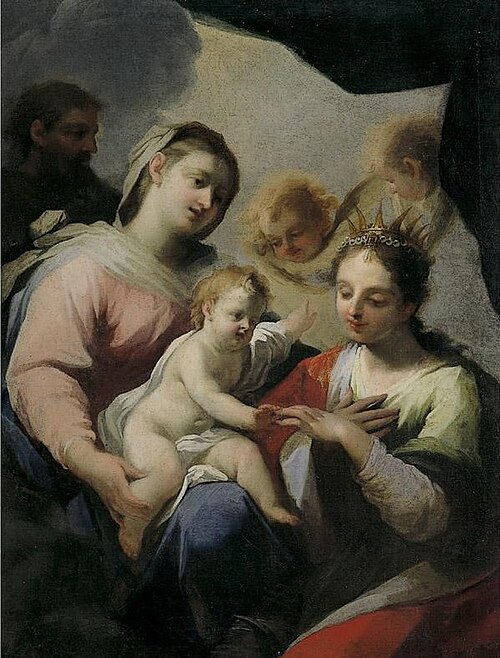 Mystic Marriage of Saint Catherine of Alexandria, , Ranieri del Pace