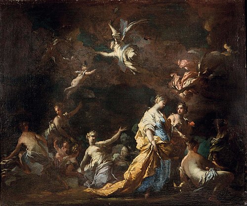 Scène mythologique, , Ranieri del Pace