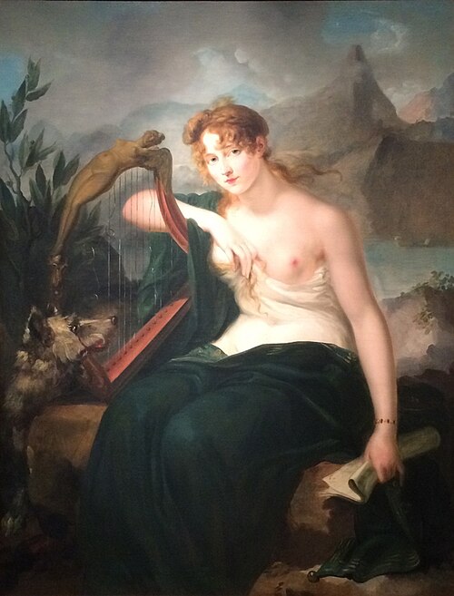 Portrait of a Lady as Hibernia, 1801, Robert Fagan
