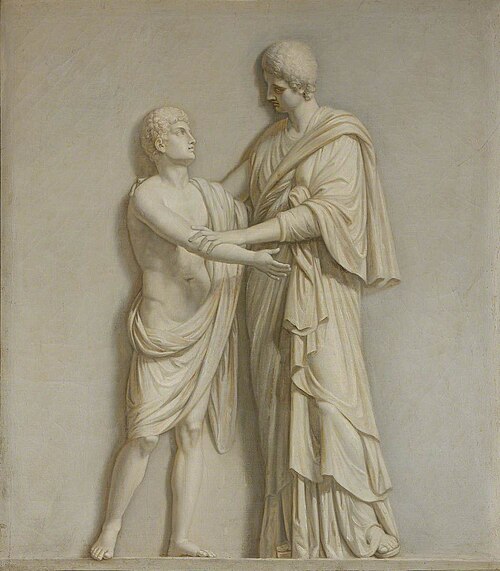 Orestes and Electra, 1794, Robert Fagan