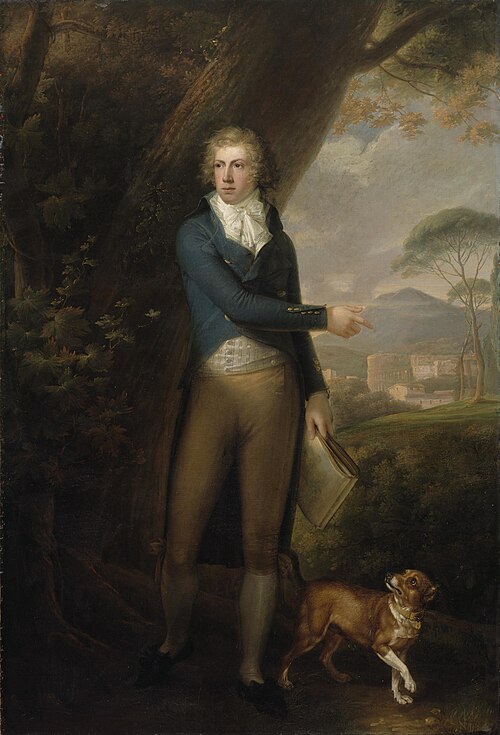 Portrait of Sir George Wright, 2nd Baronet (c.1770-1812), 1791, Robert Fagan