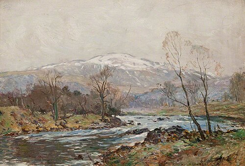 Ben Ledi, River Leny in Flood, , Robert McGown Coventry