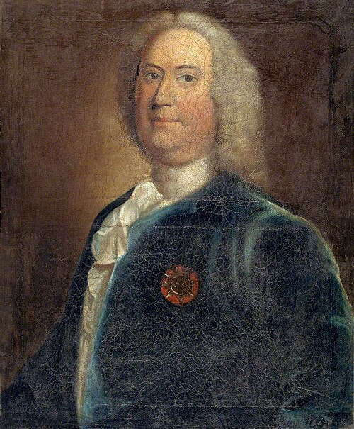 Richard Gwynne of Taliaris and Tregib (d.1752), President of the Society of Sea Sergeants, , Robert Taylor