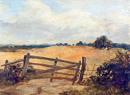 Landscape, 1849, Robert Tonge