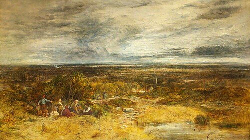 Cheshire Landscape, 1853, Robert Tonge