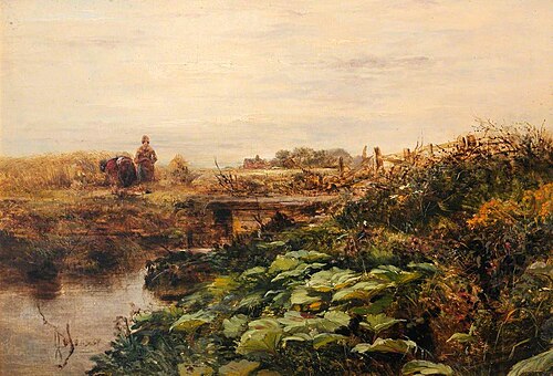 A Bit of Harvest, 1848, Robert Tonge