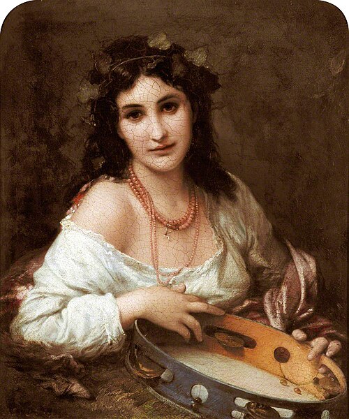 An Italian Girl, 1900, Roberto Bompiani