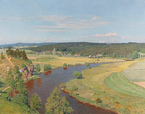 By the Thaya, 1911, Thomas Leitner